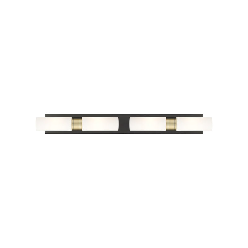 Innovations Ballston Boreas 4Lt 39" Bath, BLB WH - 617S-4W-BAB-G617-8WH