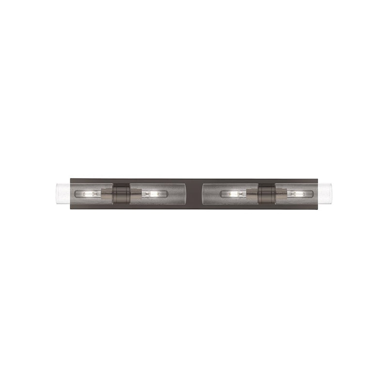 Innovations Ballston Boreas 4Lt 39" Bath, Bronze Seedy - 617S-4W-OB-G617-8SDY
