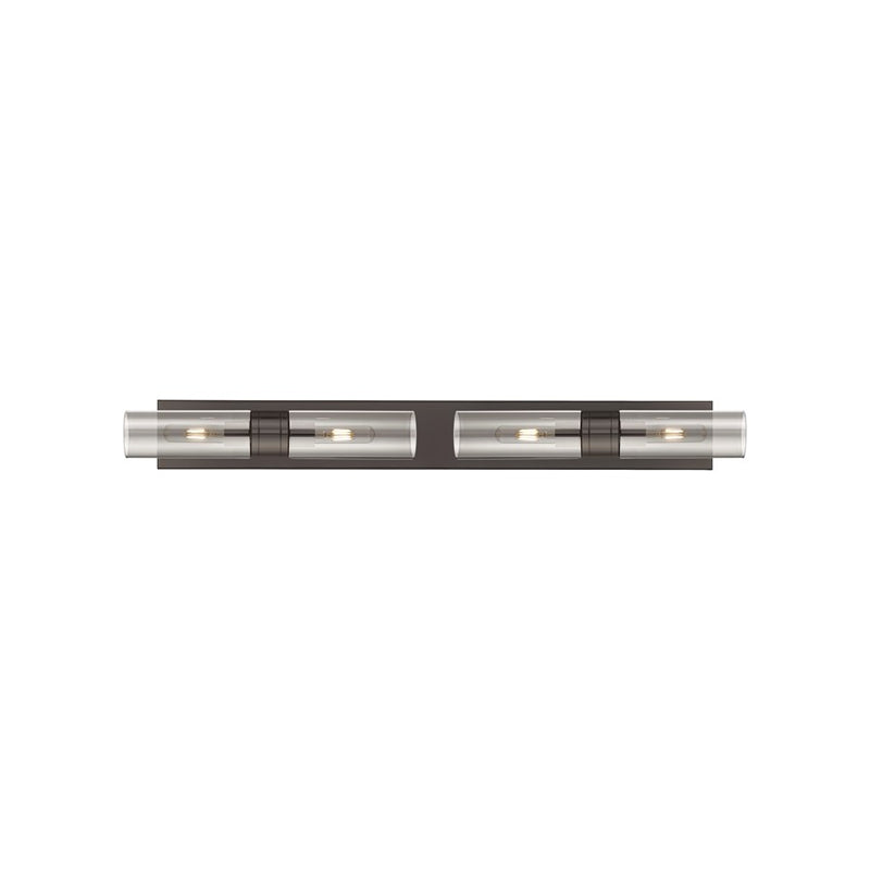 Innovations Ballston Boreas 4Lt 39" Bath, Bronze/Smoke - 617S-4W-OB-G617-8SM