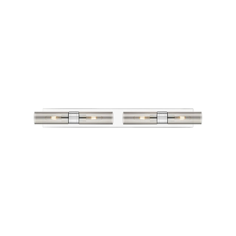 Innovations Ballston Boreas 4Lt 39" Bath, Chrome/Smoke - 617S-4W-PC-G617-8SM