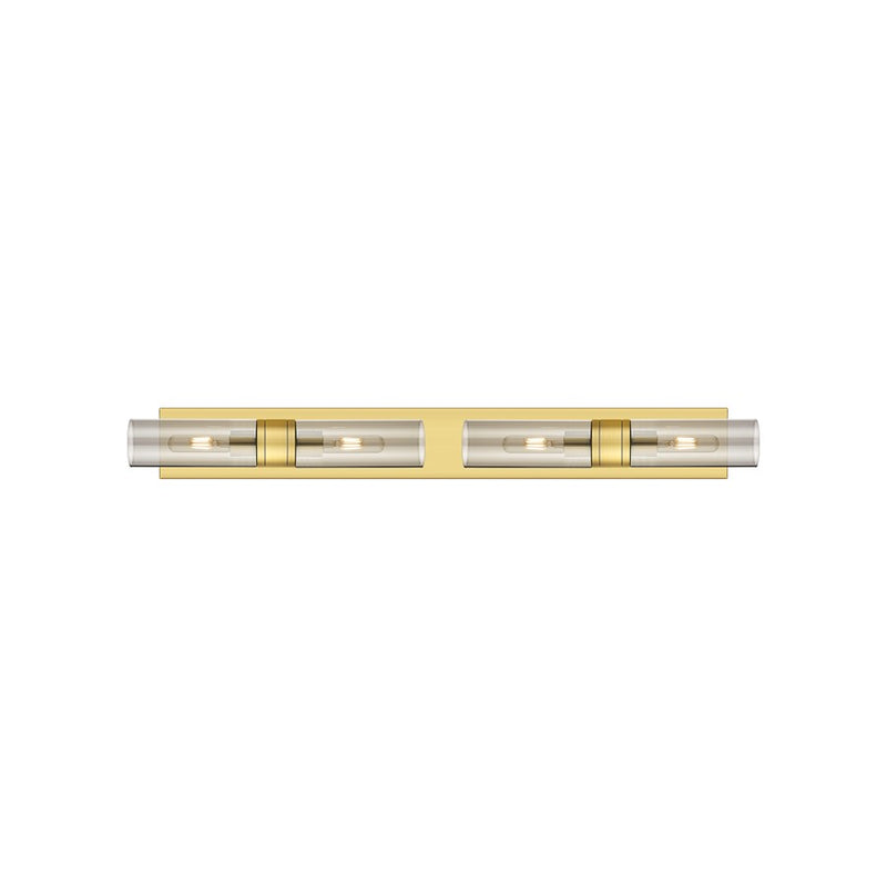 Innovations Ballston Boreas 4Lt 39" Bath, Gold/Smoke - 617S-4W-SG-G617-8SM