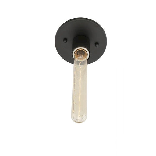 Innovations Lighting Auralume Karima 1 Light Flush Mount, Black