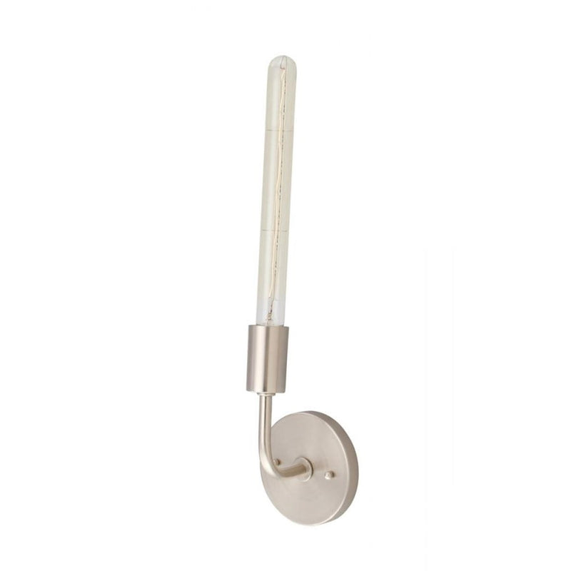 Innovations Lighting Auralume Karima 1 Light Sconce, Nickel