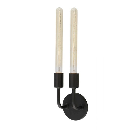 Innovations Lighting Auralume Karima 2 Light Sconce, Matte Black