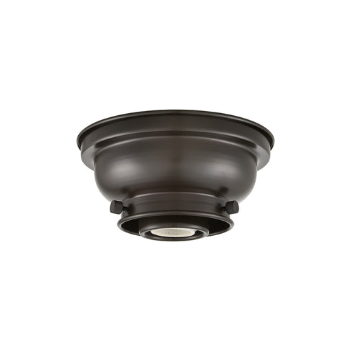 Innovations Franklin Restoration 6.25in 1-Light Flush Mount | Industrial Oil Rubbed Bronze Steel | Damp Location Hallway & Closet | 6.25 | Model 623-1F-OB