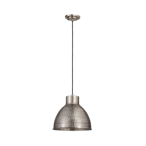 Innovations Charita 1Lt 12" Cord Mini Pendant, Pewter - 650-1P-AP-11