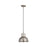 Innovations Charita 1Lt 7" Cord Mini Pendant, Pewter/Pewter Finish - 650-1P-AP-7