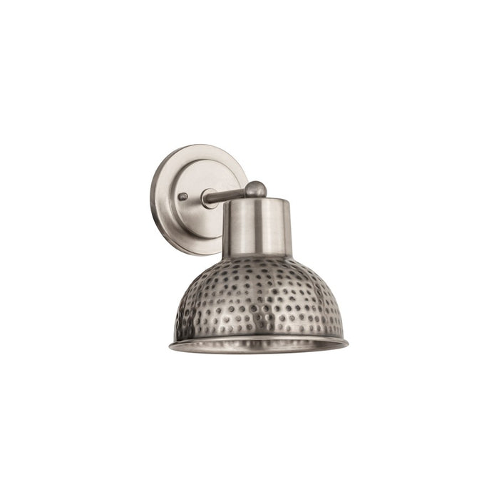 Innovations Charita 1Lt 7" Sconce, Incandescent Bulb, Pewter - 650-1W-AP-7