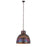 Innovations Charita 3Lt 20" Chain/Cord Hung Pendant, Burnt Copper - 650-3P-BC-20