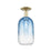Innovations Brookhaven Cloche 1Lt 7" Semi-Flush, AB/SB - 716-1C-AB-G482-7SB