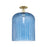Innovations Bridal Veil 1Lt 12" Semi-Flush, AB/Blue - 716-1C-AB-G559-12BL