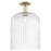 Innovations Bridal Veil 1Lt 12" Semi-Flush, AB/Seed - 716-1C-AB-G559-12SDY