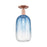 Innovations Brookhaven Cloche 1Lt 7" Semi-Flush, Copper/SB - 716-1C-AC-G482-7SB