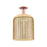 Innovations Bridal Veil 1Lt 12" Semi-Flush, Copper/Mercury - 716-1C-AC-G559-12ME