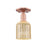 Innovations Bridal Veil 1Lt 5" Semi-Flush, Copper/Mercury - 716-1C-AC-G559-5ME