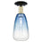 Innovations Brookhaven Almond 1Lt 6" Semi-Flush, BKBS/SB - 716-1C-BAB-G480-6SB