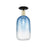 Innovations Brookhaven Cloche 1Lt 7" Semi-Flush, BKBS/SB - 716-1C-BAB-G482-7SB