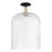 Innovations Bridal Veil 1Lt 12" Semi-Flush, BKBS/Seed - 716-1C-BAB-G559-12SDY