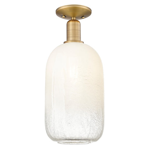 Innovations Brookhaven Cloche 7" Semi-Flush, BB/Opal - 716-1C-BB-G482-7OP