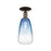 Innovations Brookhaven Almond 1Lt 6" Semi-Flush, OB/SB - 716-1C-OB-G480-6SB