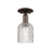 Innovations Bridal Veil 1Lt 5" Semi-Flush, OB/Clear - 716-1C-OB-G559-5CL