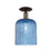 Innovations Bridal Veil 1Lt 8" Semi-Flush, OB/Blue - 716-1C-OB-G559-8BL