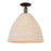 Innovations NB Dome 1Lt 16" Semi-Flush, OB/NF - 716-1C-OB-NBD-16-NAT