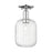 Innovations Preston 1Lt 7" Jar Semi-Flush, Chrome/Clear - 716-1C-PC-G460-7CL