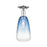 Innovations Brookhaven Almond 1Lt 6" Semi-Flush, Chrome/SB - 716-1C-PC-G480-6SB