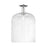 Innovations Bridal Veil 1Lt 12" Semi-Flush, Chrome/Clear - 716-1C-PC-G559-12CL