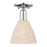 Innovations NB Dome 1Lt 8" Semi-Flush, CH/NF - 716-1C-PC-NBD-75-NAT