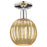 Innovations Preston 7" Globe Semi-Flush, PN/Merc - 716-1C-PN-G458-7ME