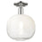 Innovations Brookhaven Sphere 10" Semi-Flush, PN/Opal - 716-1C-PN-G481-10OP