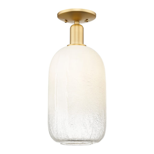 Innovations Brookhaven Cloche 1Lt 7" Semi-Flush, Gold/Opal - 716-1C-SG-G482-7OP