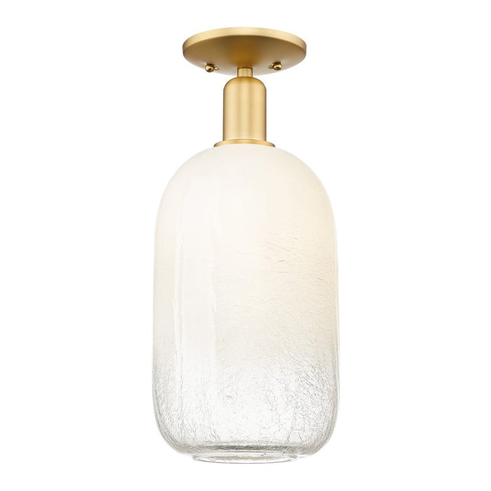 Innovations Brookhaven Cloche 1Lt 7" Semi-Flush, Gold/Opal - 716-1C-SG-G482-7OP