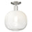 Innovations Brookhaven Sphere 10" Semi-Flush, SN/Opal - 716-1C-SN-G481-10OP