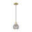 Innovations Athens DS 1Lt 6" Cord Mini Pendant, AB/SDS - 716-1P-AB-G1213-6SM