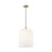 Innovations Bridal Veil 1Lt 12" Cord Mini Pendant, AB/GW - 716-1P-AB-G559-12GWH