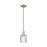 Innovations Bridal Veil 1Lt 5" Cord Mini Pendant, AB/Clear - 716-1P-AB-G559-5CL