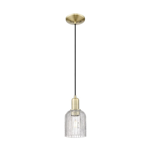 Innovations Bridal Veil 1Lt 5" Cord Mini Pendant, AB/Clear - 716-1P-AB-G559-5CL
