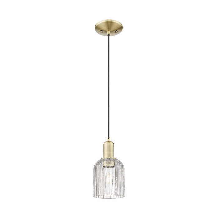 Innovations Bridal Veil 1Lt 5" Cord Mini Pendant, AB/Clear - 716-1P-AB-G559-5CL