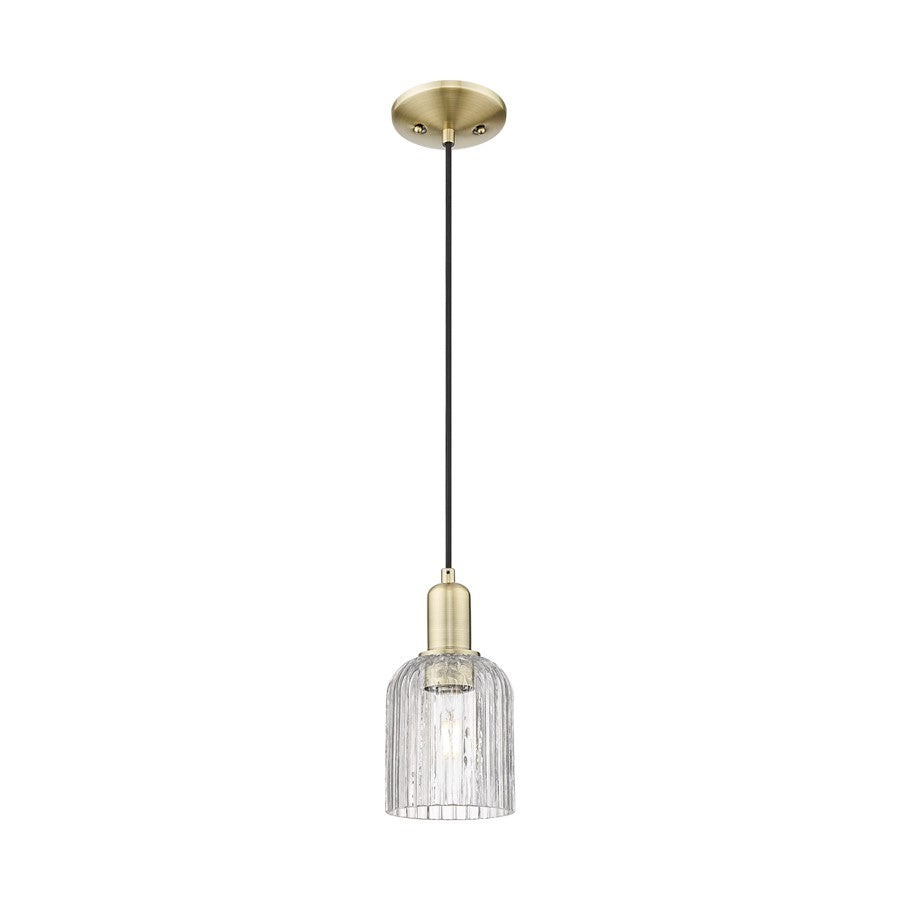 Innovations Bridal Veil 1Lt 5" Cord Mini Pendant, AB/Clear - 716-1P-AB-G559-5CL