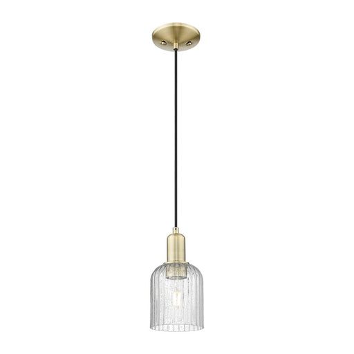 Innovations Bridal Veil 1Lt 5" Cord Mini Pendant, AB/Seed - 716-1P-AB-G559-5SDY