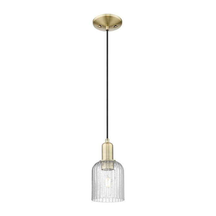 Innovations Bridal Veil 1Lt 5" Cord Mini Pendant, AB/Seed - 716-1P-AB-G559-5SDY