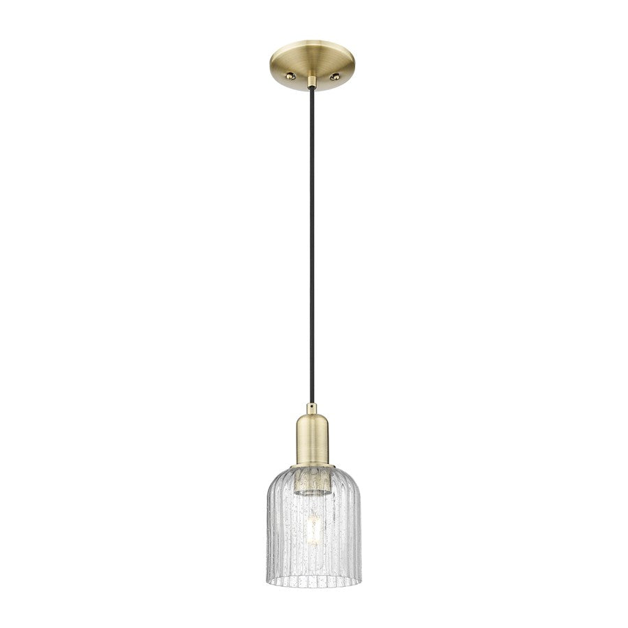 Innovations Bridal Veil 1Lt 5" Cord Mini Pendant, AB/Seed - 716-1P-AB-G559-5SDY