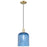 Innovations Bridal Veil 1Lt 8" Cord Mini Pendant, AB/Blue - 716-1P-AB-G559-8BL