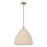 Innovations NB Dome 1Lt 16" Cord Mini Pendant, AB/NF - 716-1P-AB-NBD-16-NAT