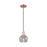 Innovations Athens DS 1Lt 6" Cord Mini Pendant, CP/SDS - 716-1P-AC-G1213-6SM