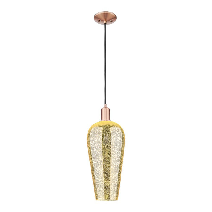 Innovations Chelsea 1Lt 8" Cord Mini Pendant, CP/MC - 716-1P-AC-G456-8ME