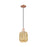 Innovations Preston 1Lt 7" Jar Cord Mini Pendant, CP/MC Jar - 716-1P-AC-G460-7ME